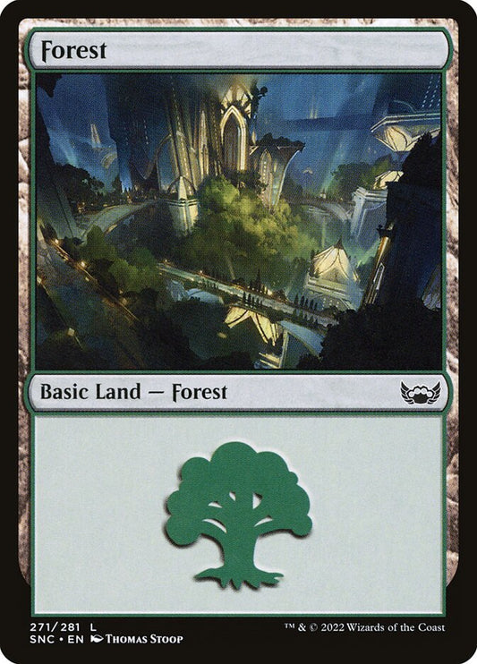 MTG Card Title: Forest SNC/271
