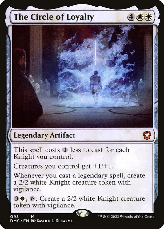 MTG Card Title: The Circle of Loyalty DMC/98