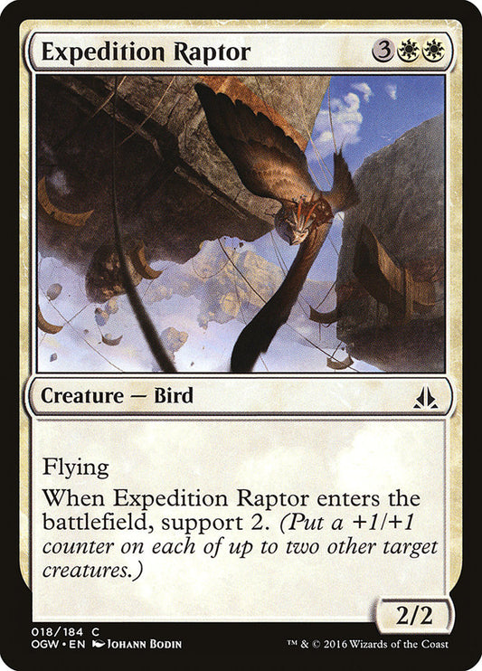 MTG Card Title: Expedition Raptor OGW/18