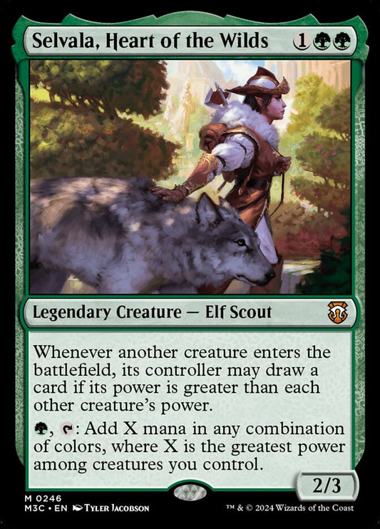 MTG Card Title: Selvala, Heart of the Wilds M3C/246