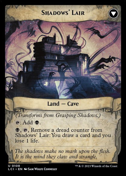 Grasping Shadows // Shadows' Lair LCI/108