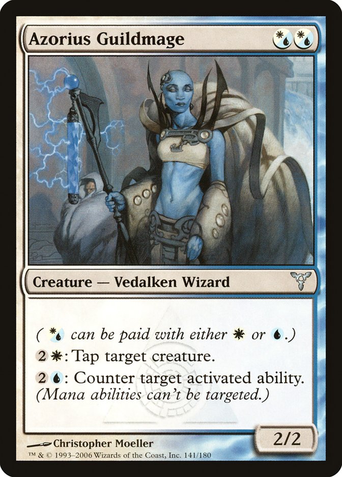 MTG Card Title: Azorius Guildmage DIS/141