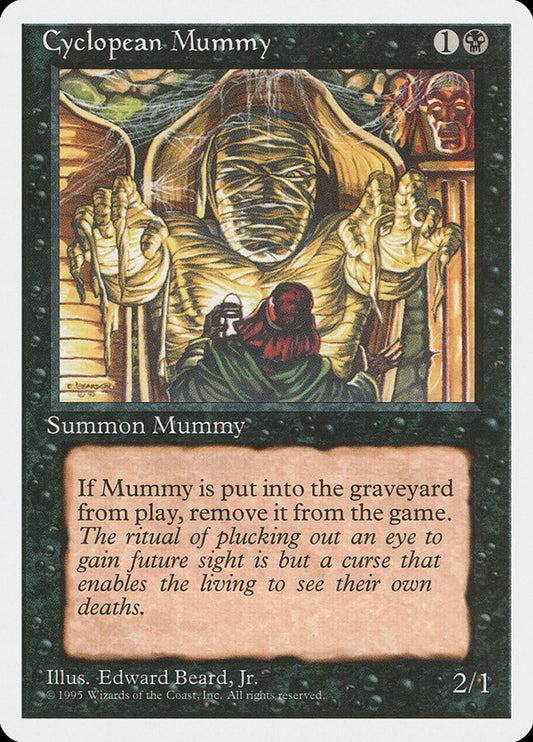 MTG Card Title: Cyclopean Mummy 4ED/128