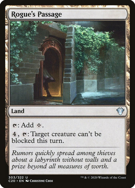 MTG Card Title: Rogue's Passage C20/303