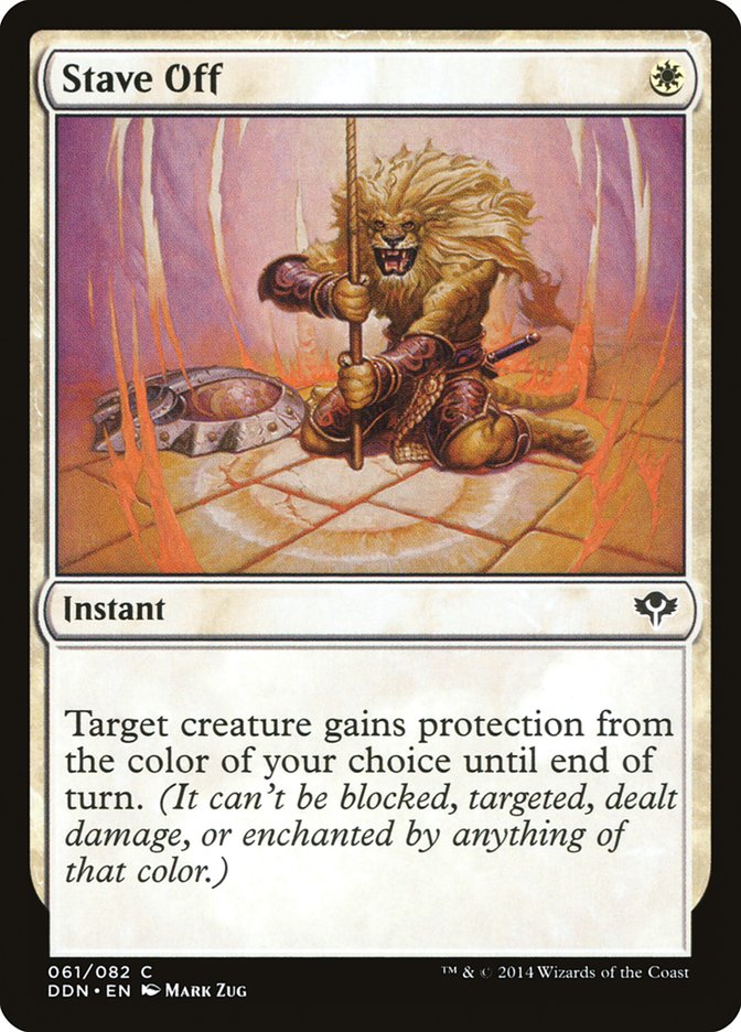 MTG Card Title: Stave Off DDN/61