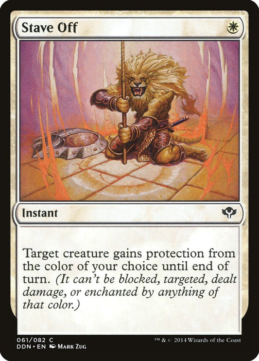 MTG Card Title: Stave Off DDN/61