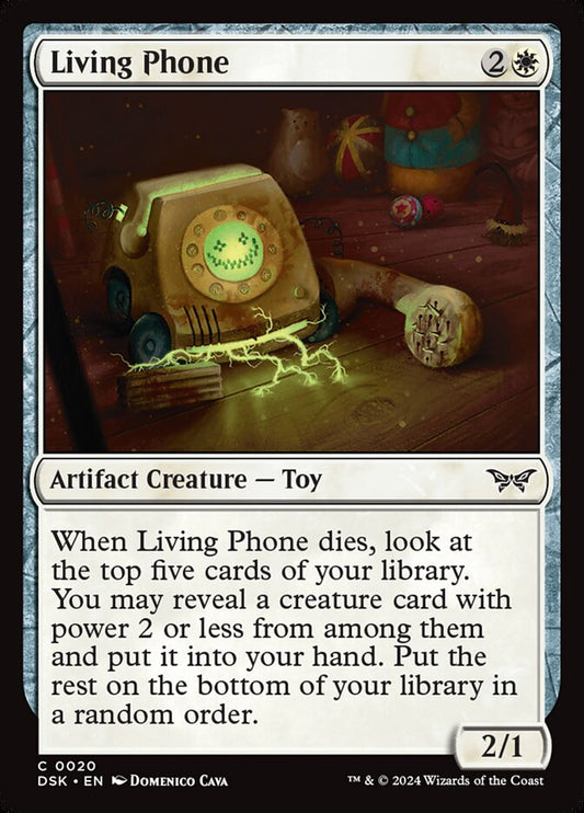 MTG Card Title: Living Phone DSK/20