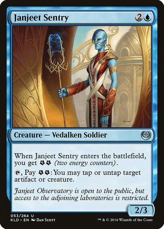MTG Card Title: Janjeet Sentry KLD/53