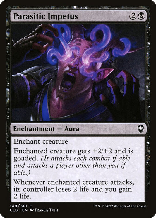 MTG Card Title: Parasitic Impetus CLB/140