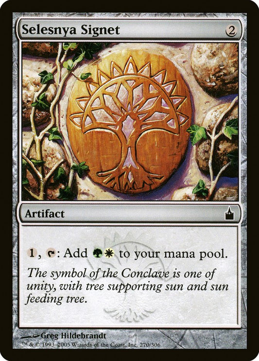 MTG Card Title: Selesnya Signet RAV/270