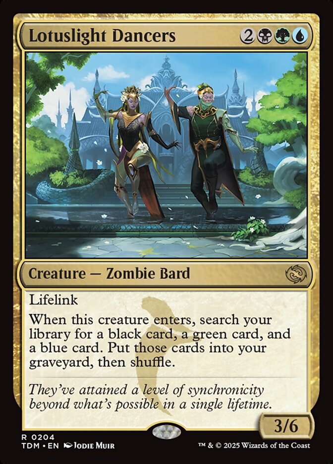 MTG Card Title: Lotuslight Dancers TDM/204
