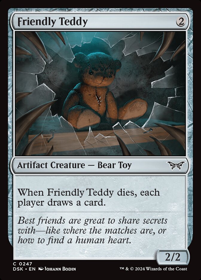 MTG Card Title: Friendly Teddy DSK/247