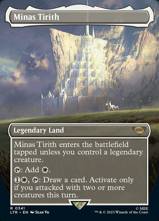 MTG Card Title: Minas Tirith LTR/341