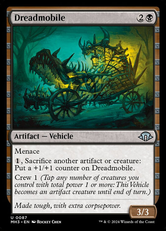 MTG Card Title: Dreadmobile MH3/87