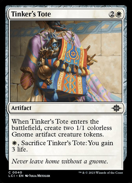 MTG Card Title: Tinker's Tote LCI/40