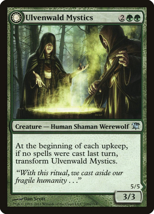 MTG Card Title: Ulvenwald Mystics // Ulvenwald Primordials ISD/208