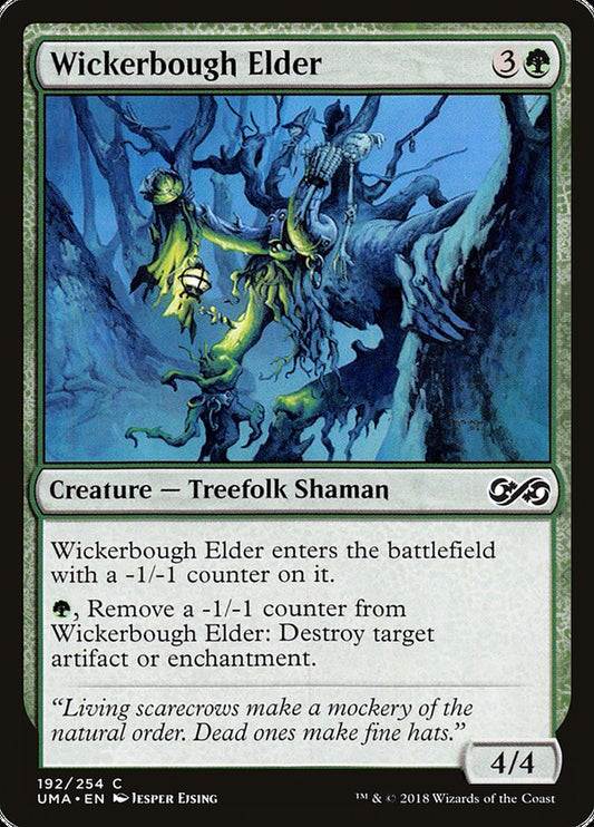 MTG Card Title: Wickerbough Elder UMA/192