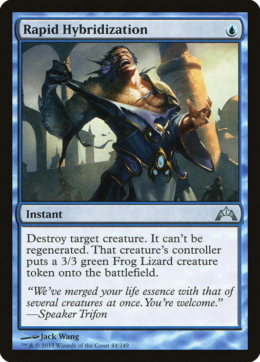 MTG Card Title: Rapid Hybridization GTC/44
