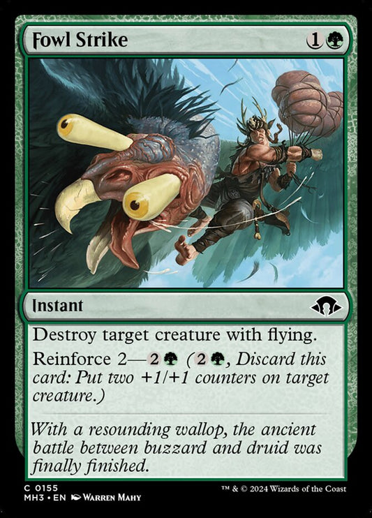 MTG Card Title: Fowl Strike MH3/155