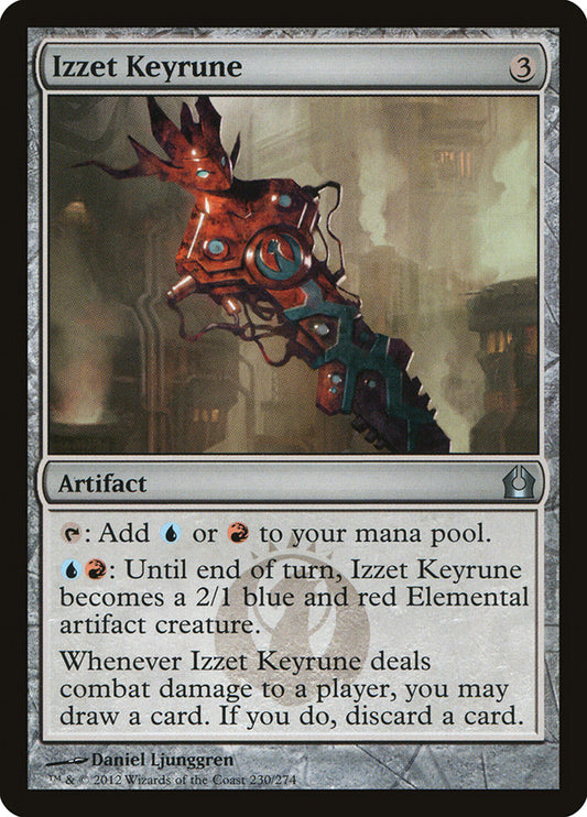 MTG Card Title: Izzet Keyrune RTR/230