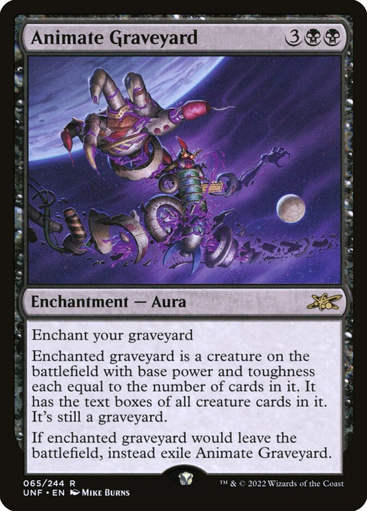 MTG Card Title: Animate Graveyard UNF/65
