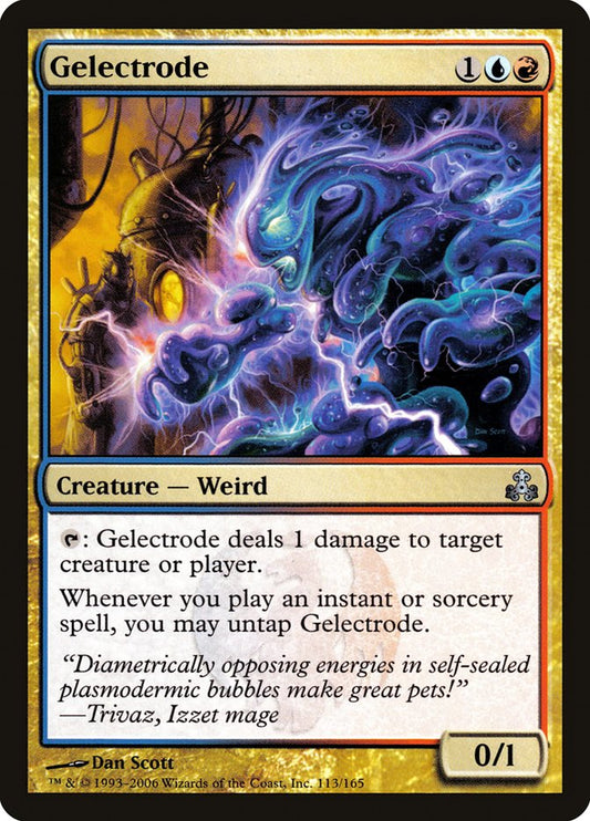 MTG Card Title: Gelectrode GPT/113