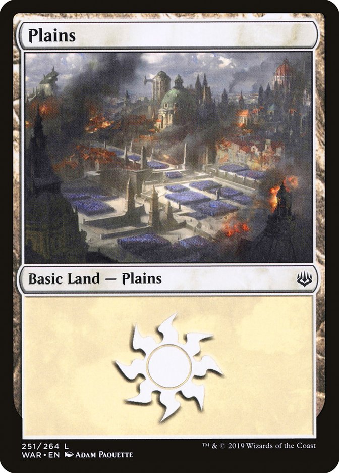 MTG Card Title: Plains WAR/251