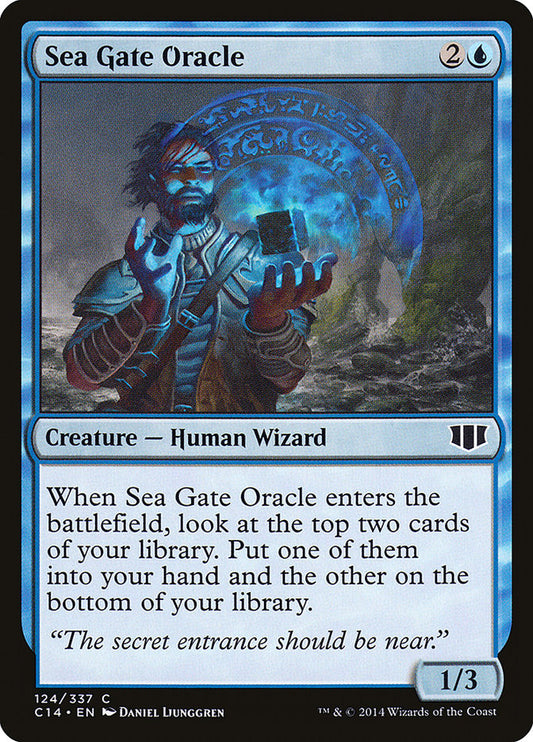 MTG Card Title: Sea Gate Oracle C14/124