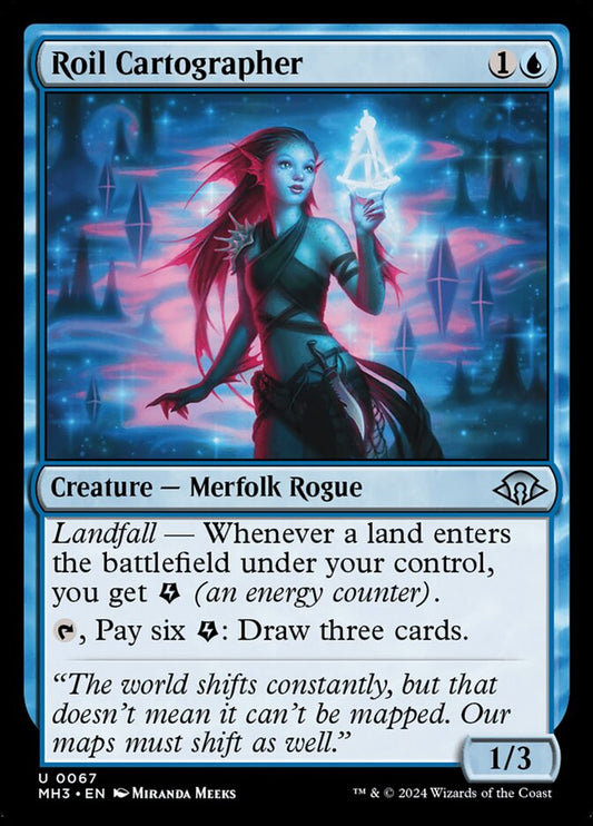 MTG Card Title: Roil Cartographer MH3/67