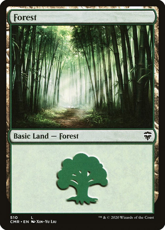 MTG Card Title: Forest CMR/510