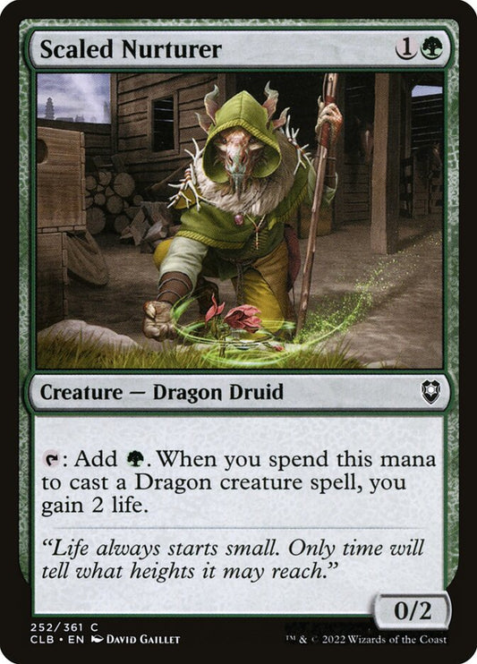 MTG Card Title: Scaled Nurturer CLB/252