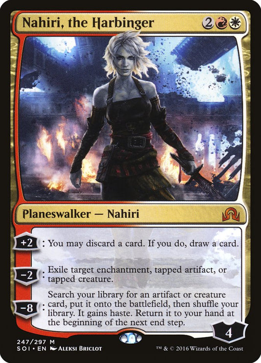 MTG Card Title: Nahiri, the Harbinger SOI/247