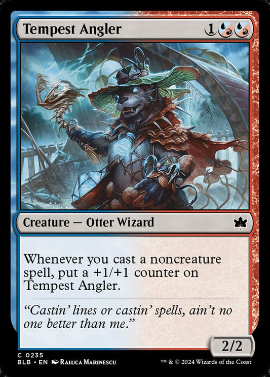 MTG Card Title: Tempest Angler BLB/235