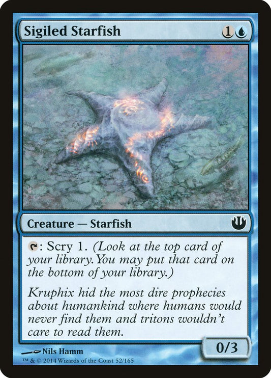 MTG Card Title: Sigiled Starfish JOU/52