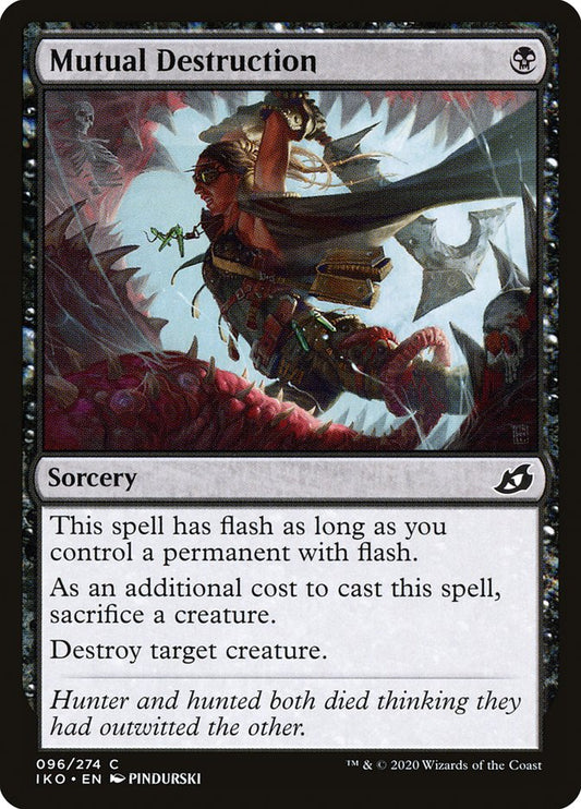 MTG Card Title: Mutual Destruction IKO/96