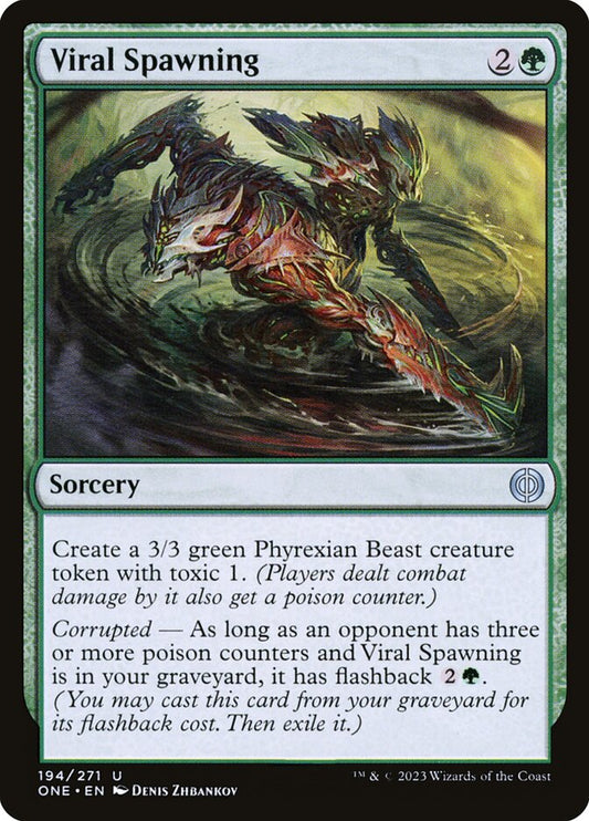 MTG Card Title: Viral Spawning ONE/194