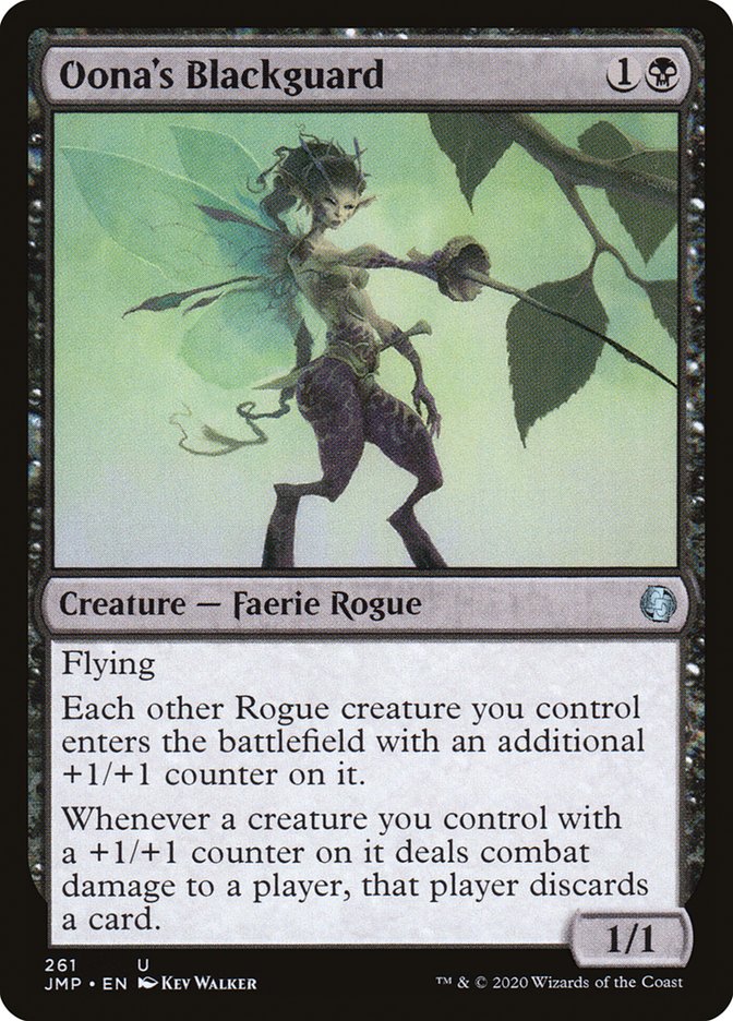MTG Card Title: Oona's Blackguard JMP/261