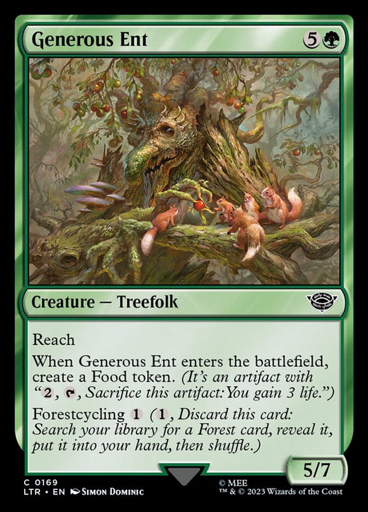 MTG Card Title: Generous Ent LTR/169