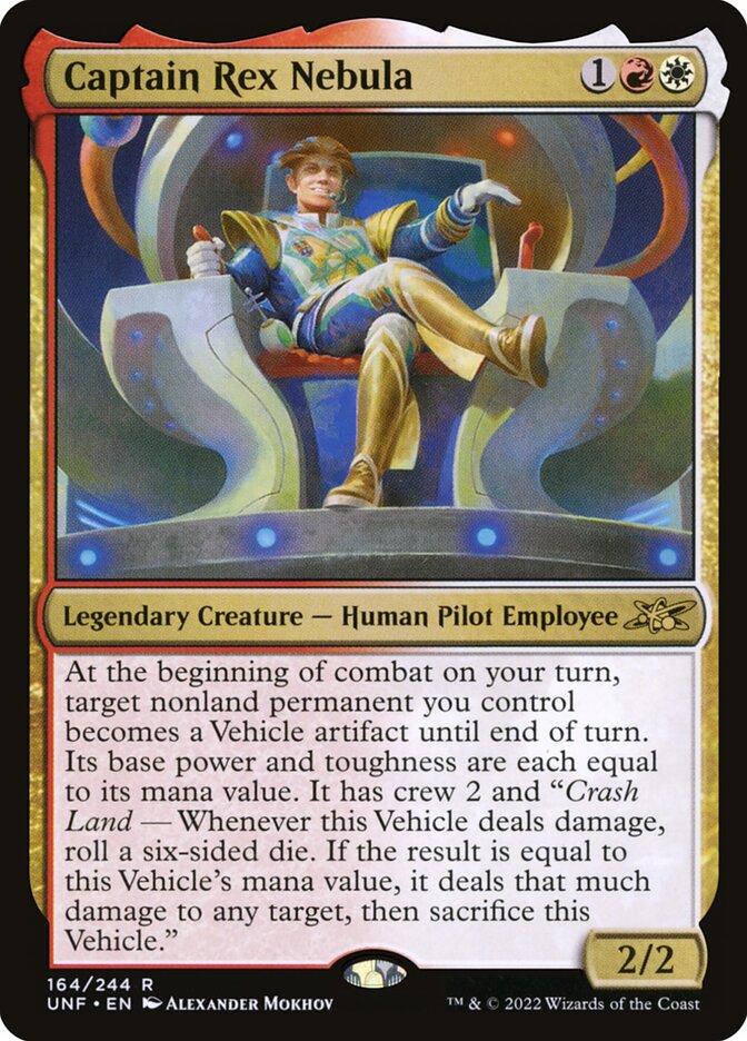 MTG Card Title: Captain Rex Nebula UNF/164