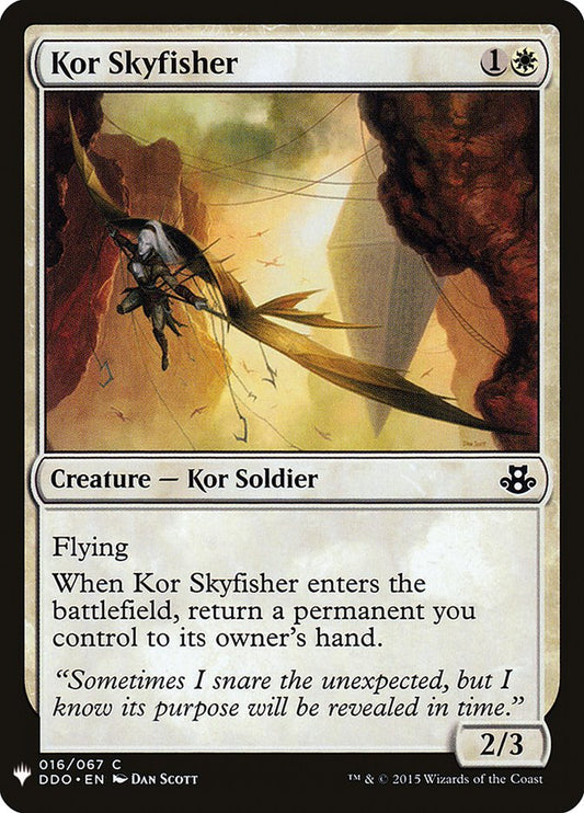 MTG Card Title: Kor Skyfisher PLST/DDO-16