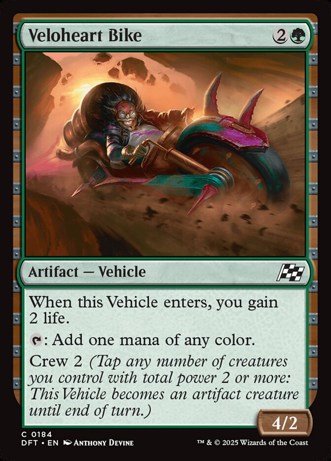 MTG Card Title: Veloheart Bike DFT/184