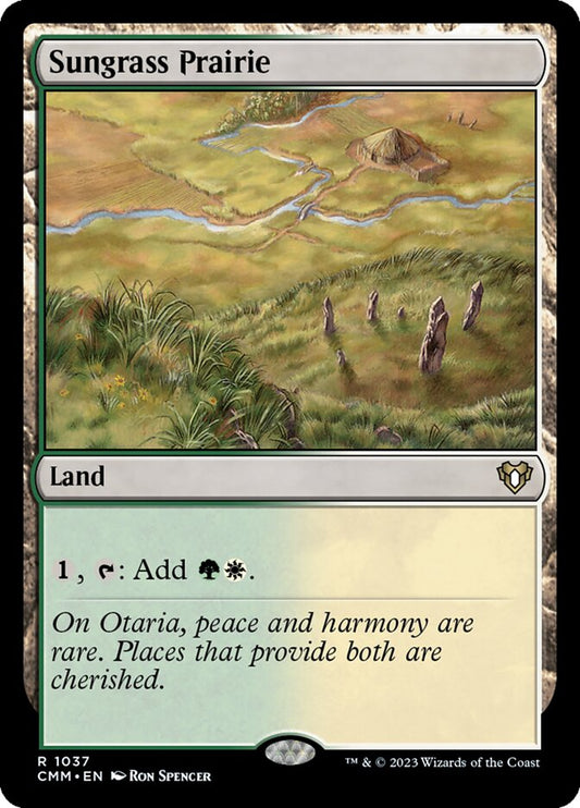 MTG Card Title: Sungrass Prairie CMM/1037