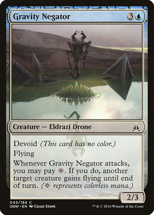 MTG Card Title: Gravity Negator OGW/45