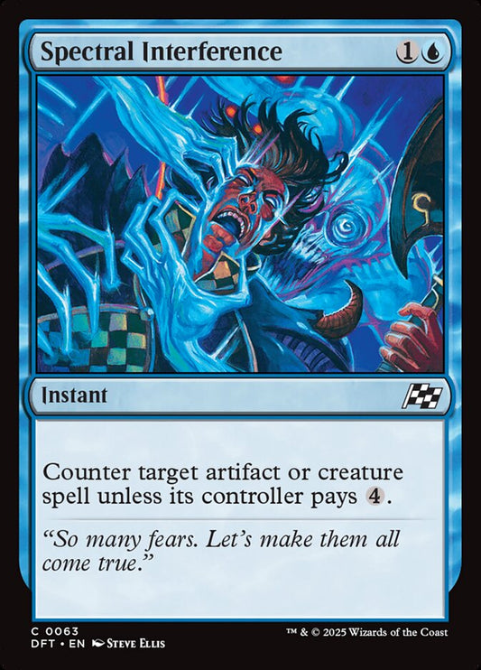 MTG Card Title: Spectral Interference DFT/63