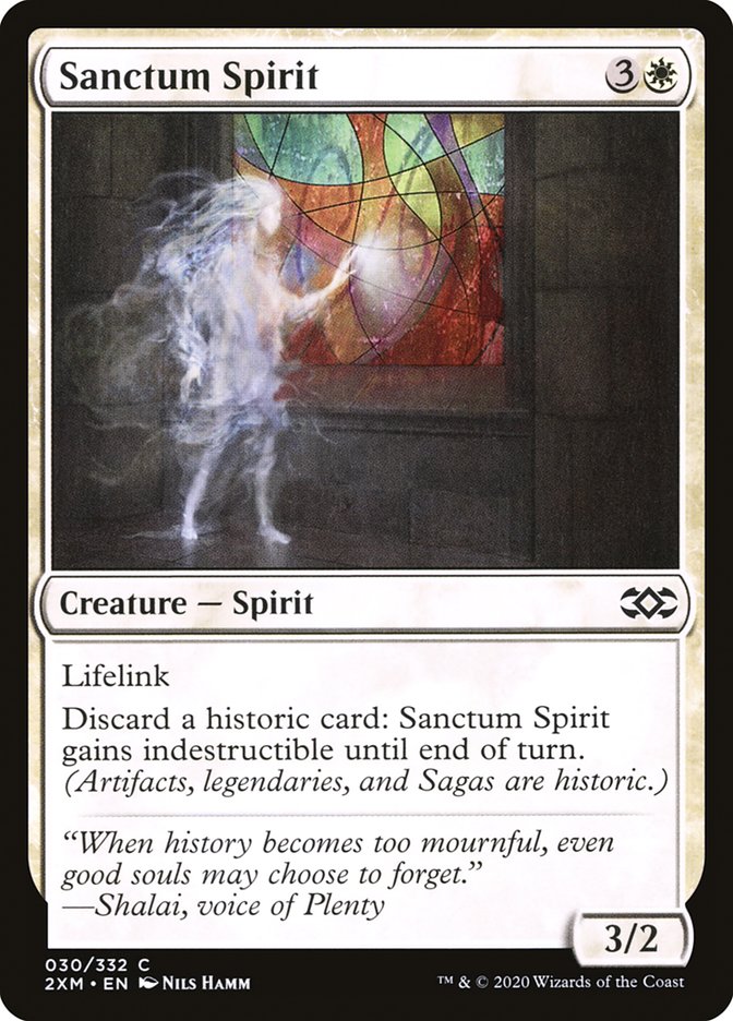 MTG Card Title: Sanctum Spirit 2XM/30