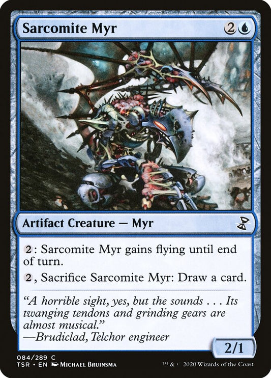 MTG Card Title: Sarcomite Myr TSR/84