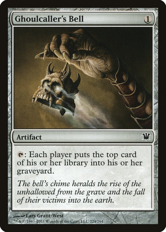 MTG Card Title: Ghoulcaller's Bell ISD/224
