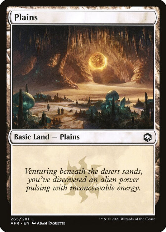 MTG Card Title: Plains AFR/265