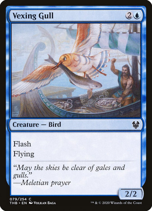 MTG Card Title: Vexing Gull THB/79