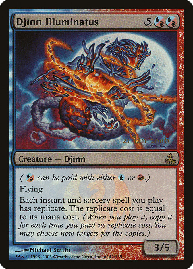 MTG Card Title: Djinn Illuminatus PGPT/142Ôÿà